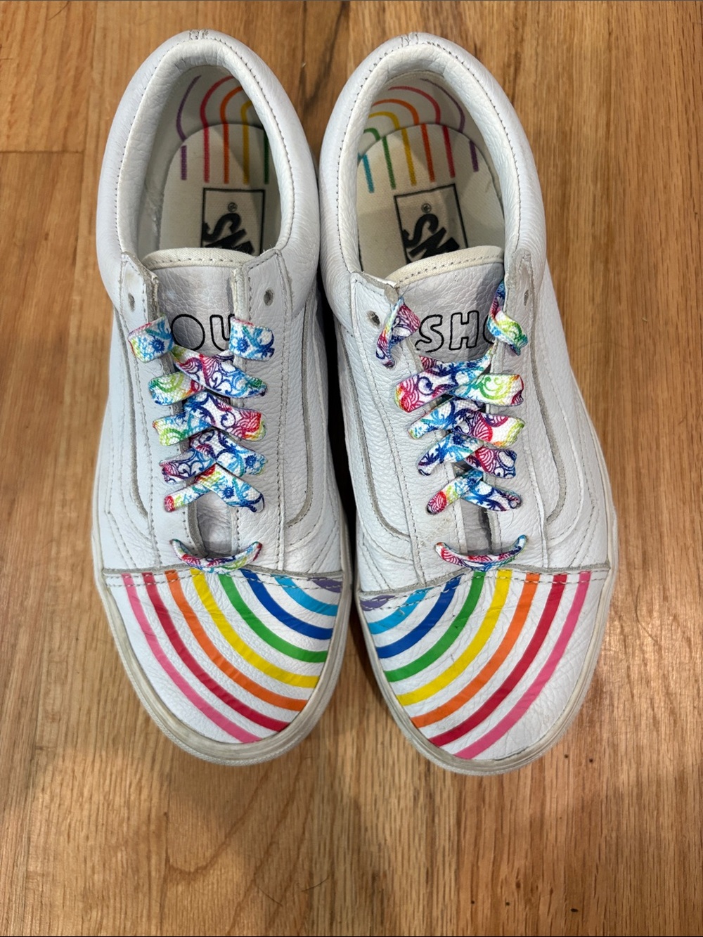 Rainbow Vans Sneakers